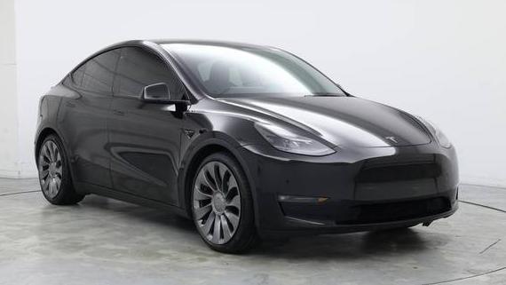 TESLA MODEL Y 2021 5YJYGDEF4MF121771 image